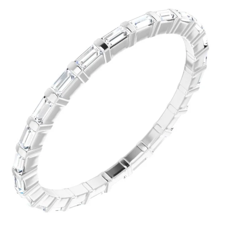 Women’s diamond eternity ring-Platinum 1/3 CTW Diamond Eternity Band