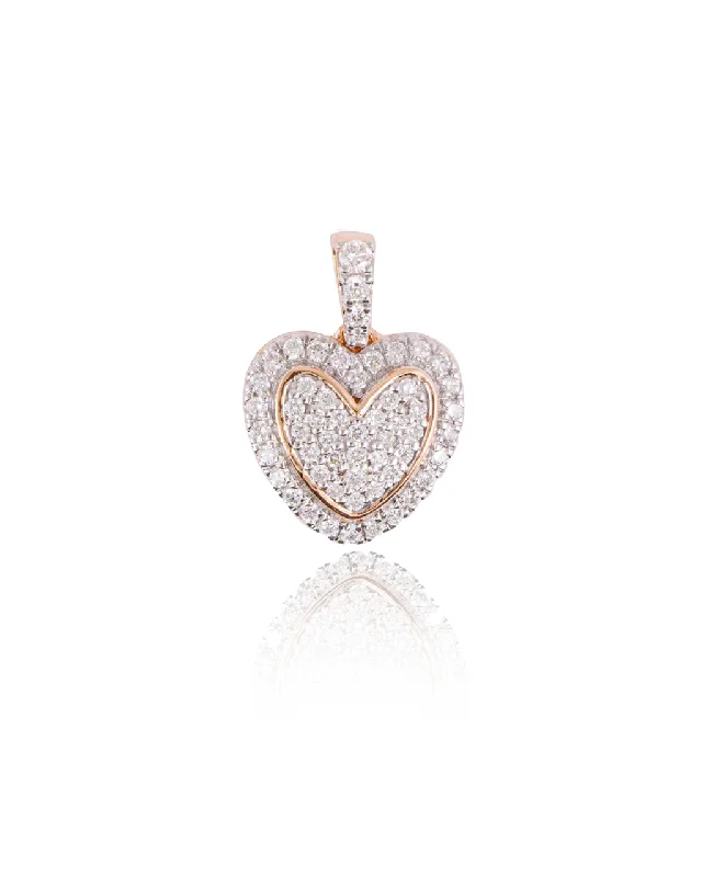 Women’s multi-layer necklace-Diamond Pendant