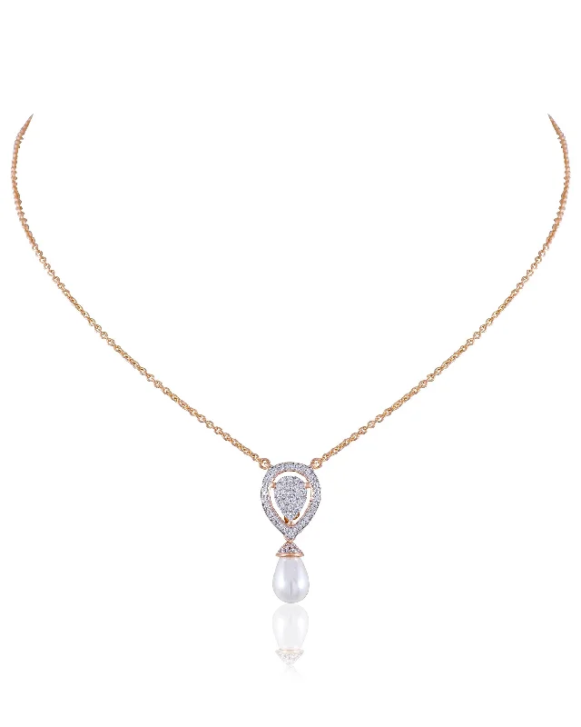 Women’s unique necklace-Diamond Pendant