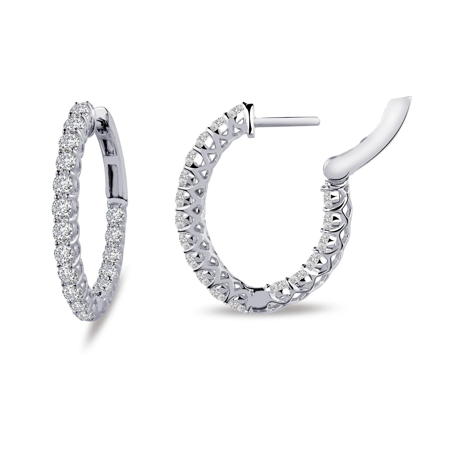 Women’s statement hoop earrings-16 mm x 20 mm Oval Hoop Earrings