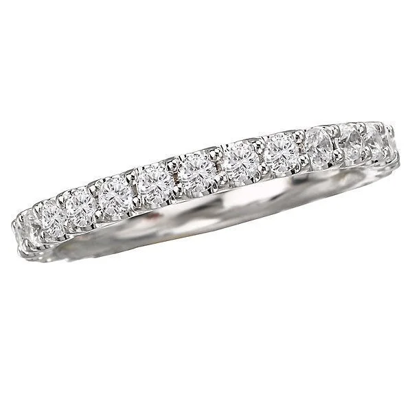 Women’s classic diamond engagement ring-14KT GOLD 3/4 CTW ROUND DIAMOND 4/5 ETERNITY BAND