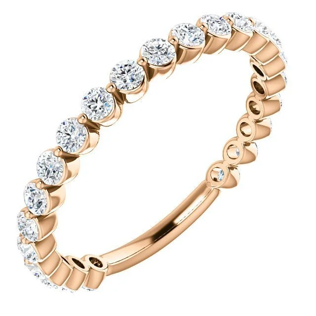 Women’s solitaire diamond engagement ring-14KT GOLD 3/4 CTW DIAMOND ANNIVERSARY BAND