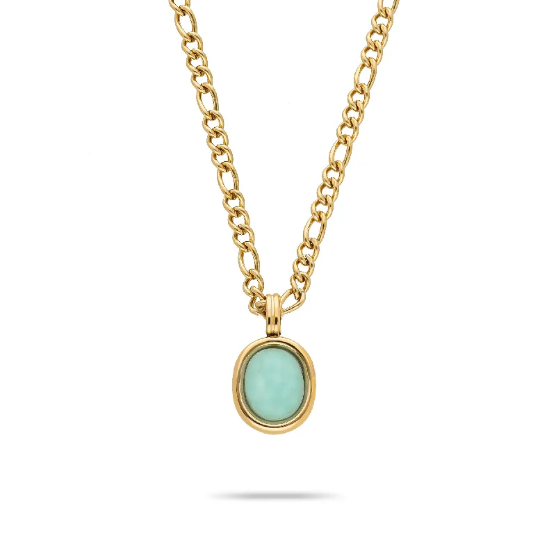 Women’s zodiac necklace-Azura chain gold